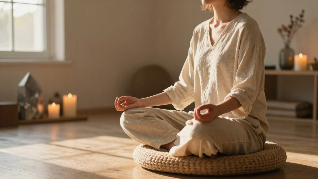spirituality and faith meditation cushions