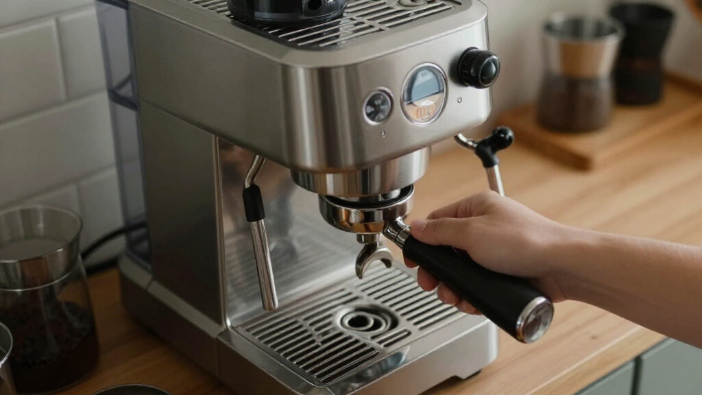 best manual espresso machine with steel brew chamber