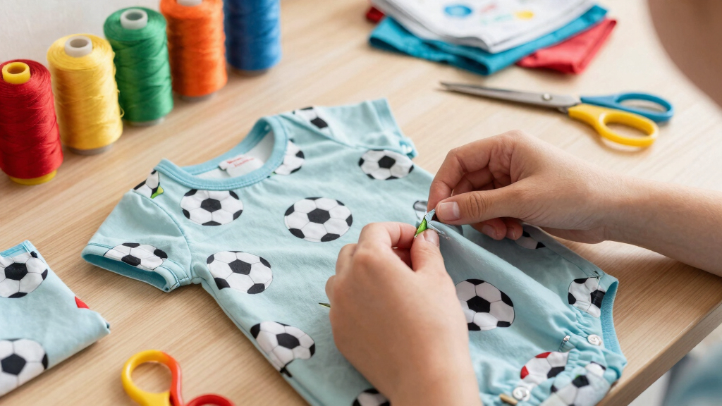 baby and toddler soccer-themed clothing
