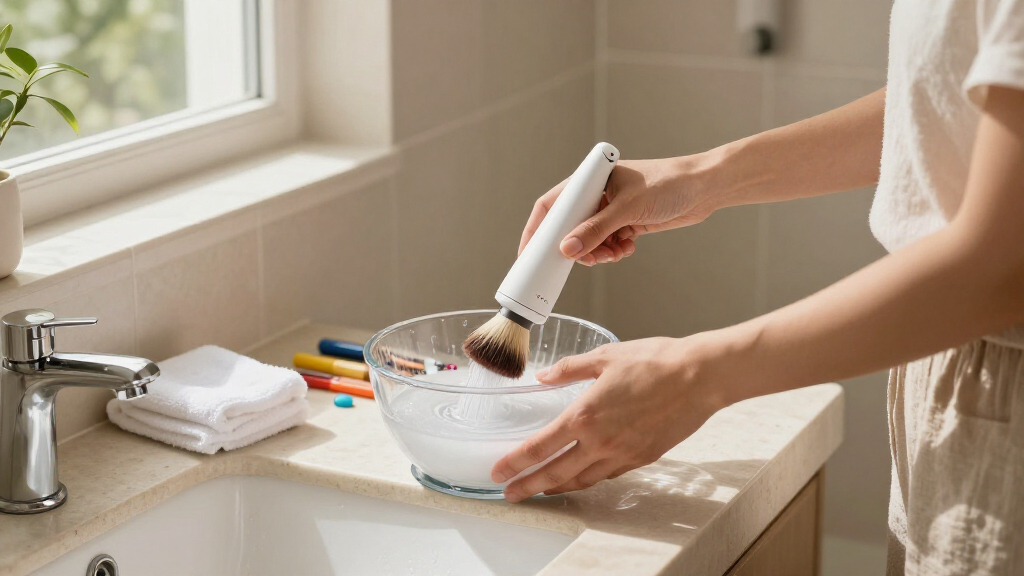 electric makeup brush cleaners