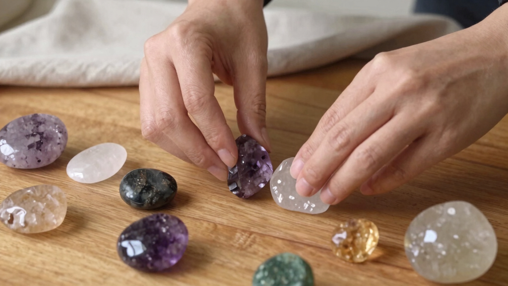 metaphysical crystal healing sets