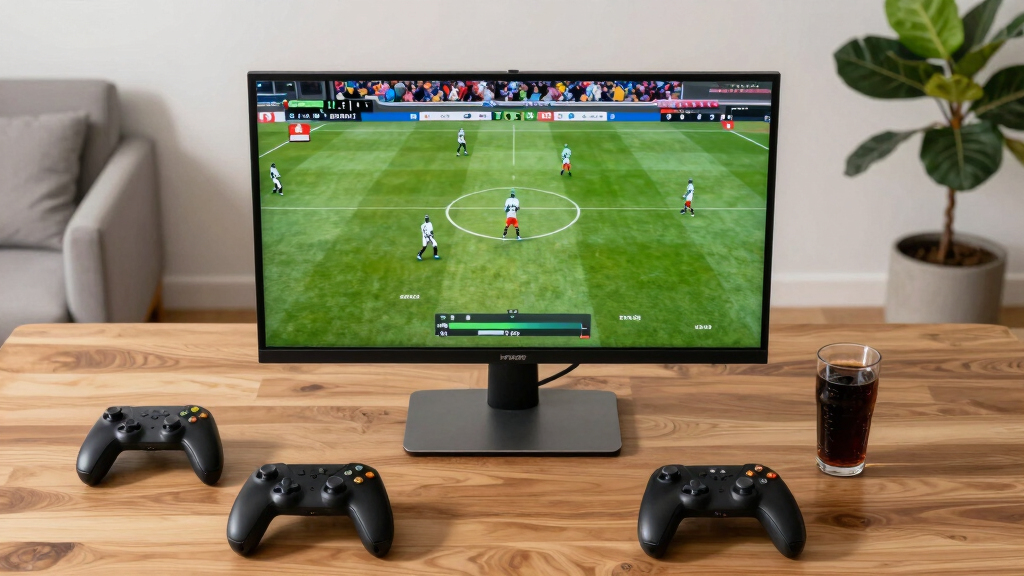 gaming monitors for FIFA watch parties
