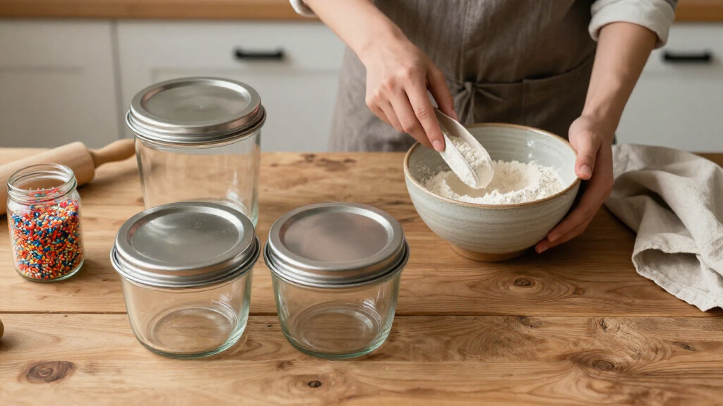 bakery organization storage bins