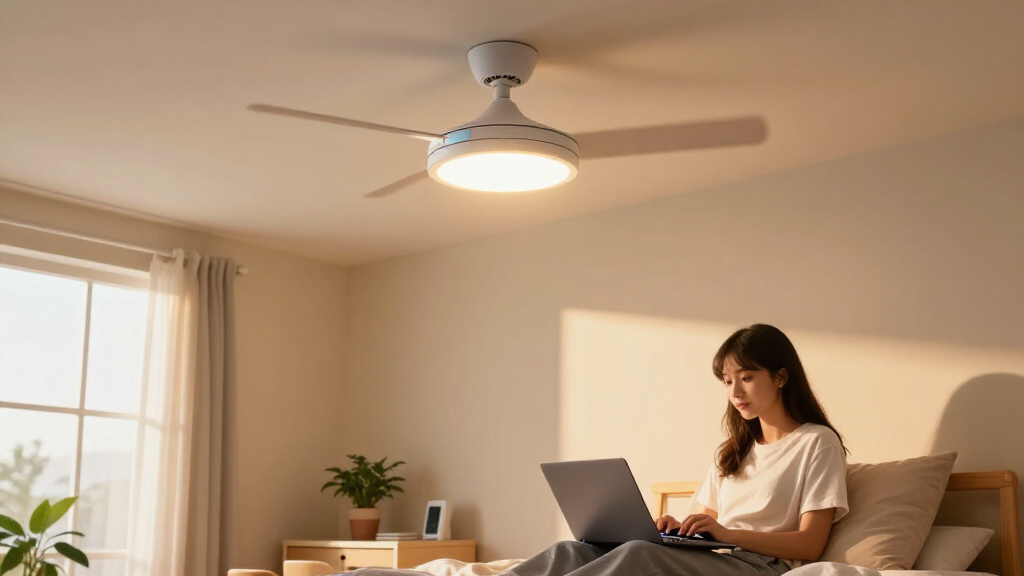 smart ceiling fans for dorms