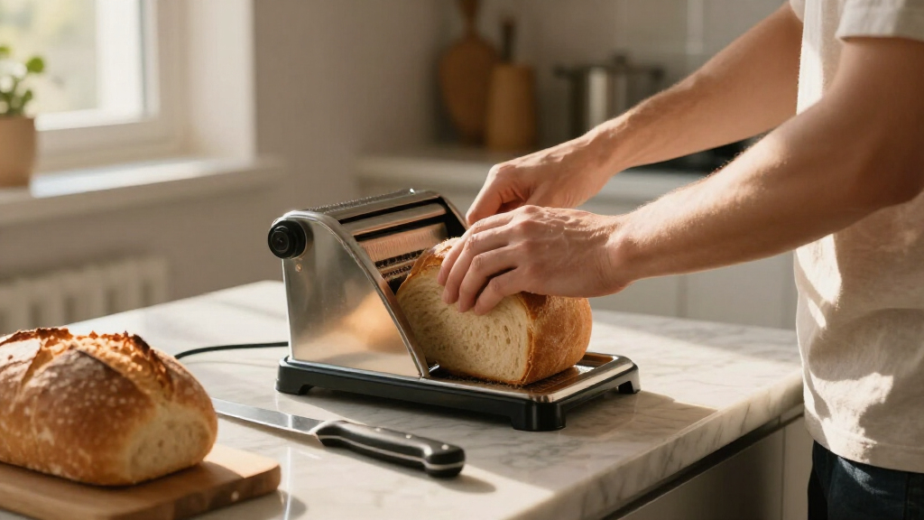 bread slicing machine countertop