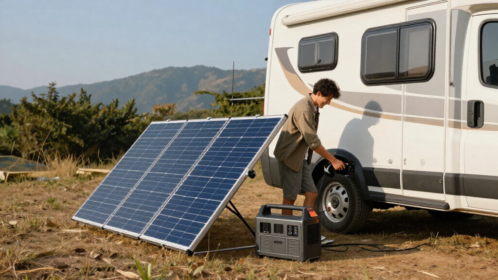 expandable solar generator kit for rv