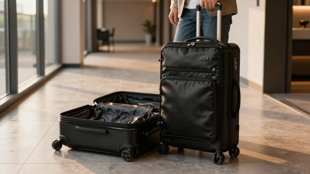 compact travel luggage sets