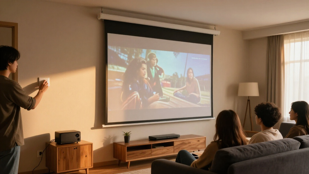motorized projector screens