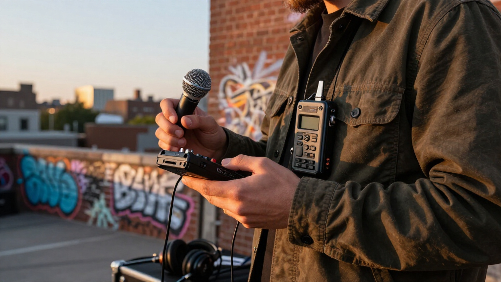 portable audio recorders for live sets