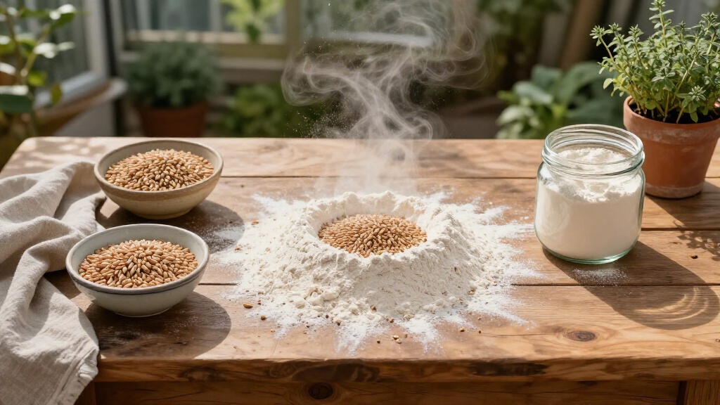 countertop mills for seed and grain flour