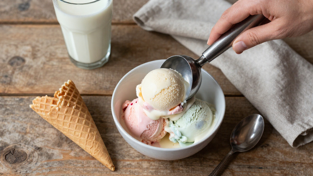 ice cream scoop set