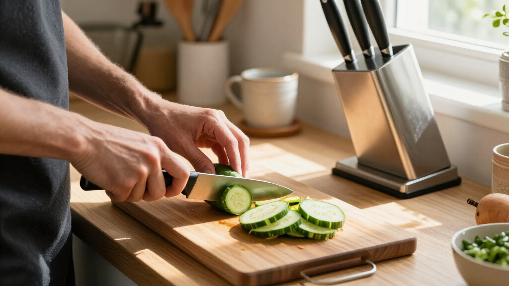 knife block set for home cooks