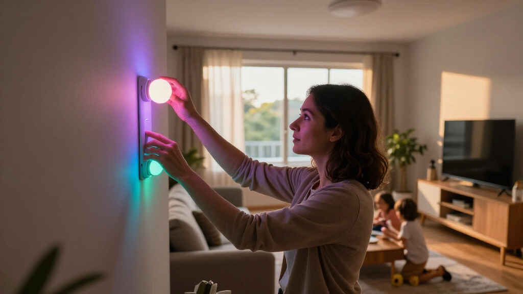 smart light bulbs color changing whole house