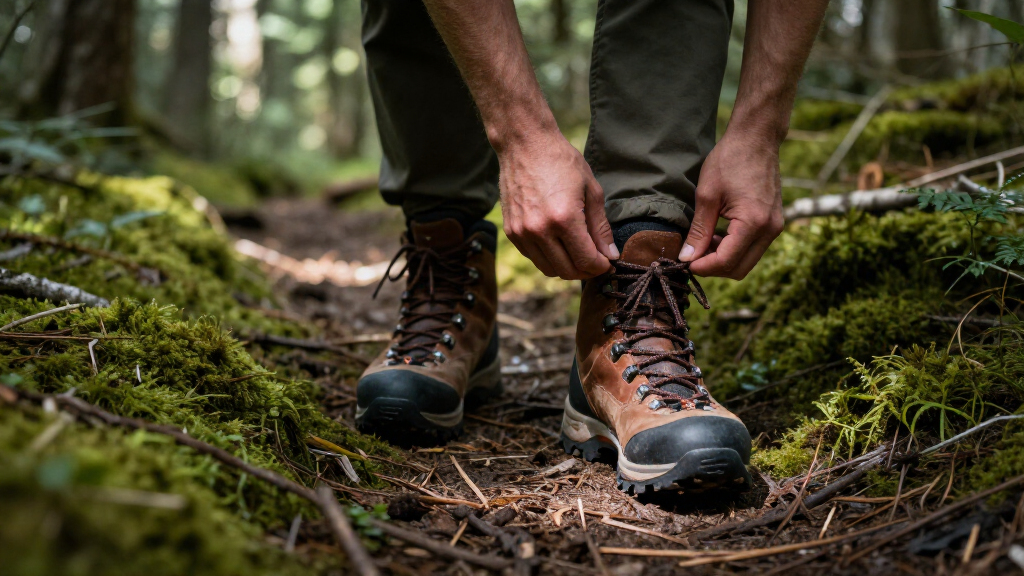 premium hiking boots for rugged trails
