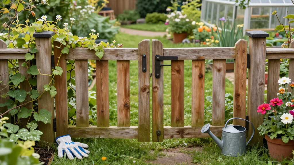 best arbor gate for kitchen garden entrance