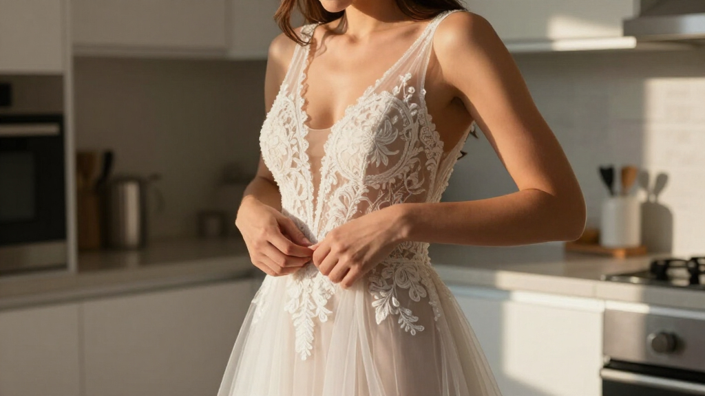 best sheer bridal dresses
