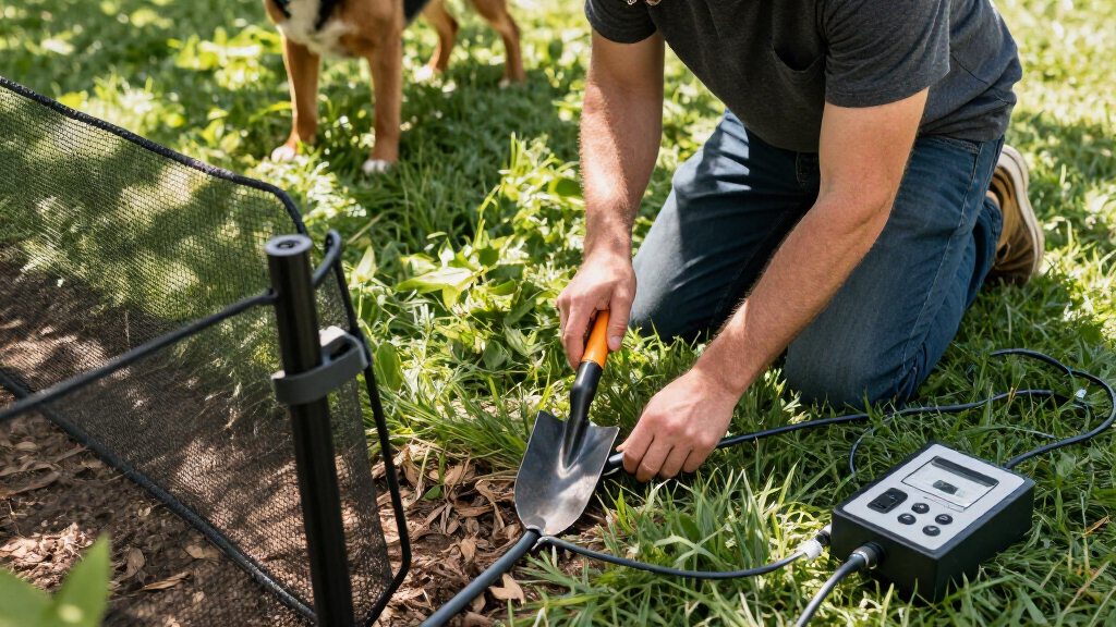 in ground dog fence system