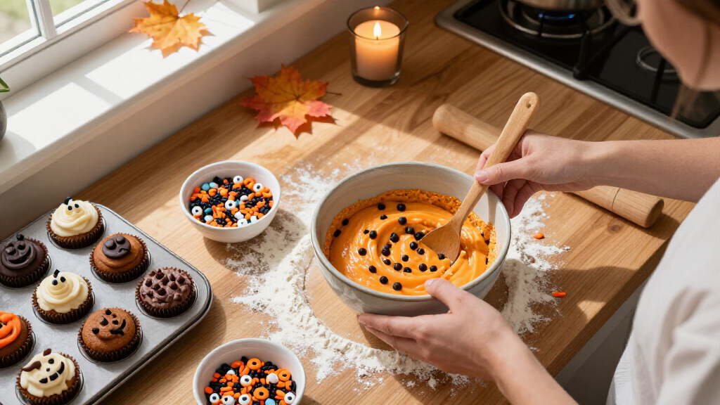 Halloween baking mixes