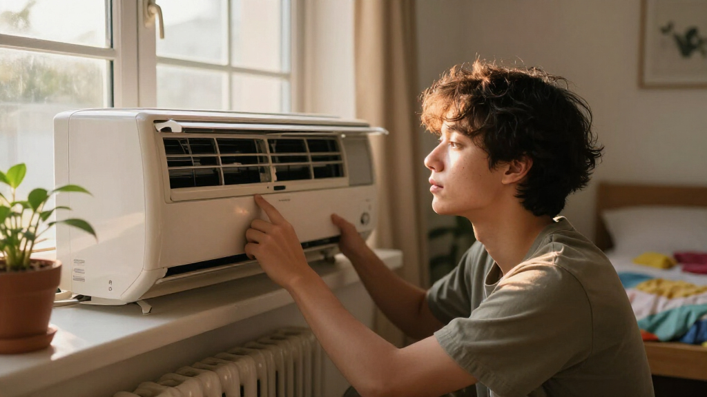 window air conditioner for first solo apartment