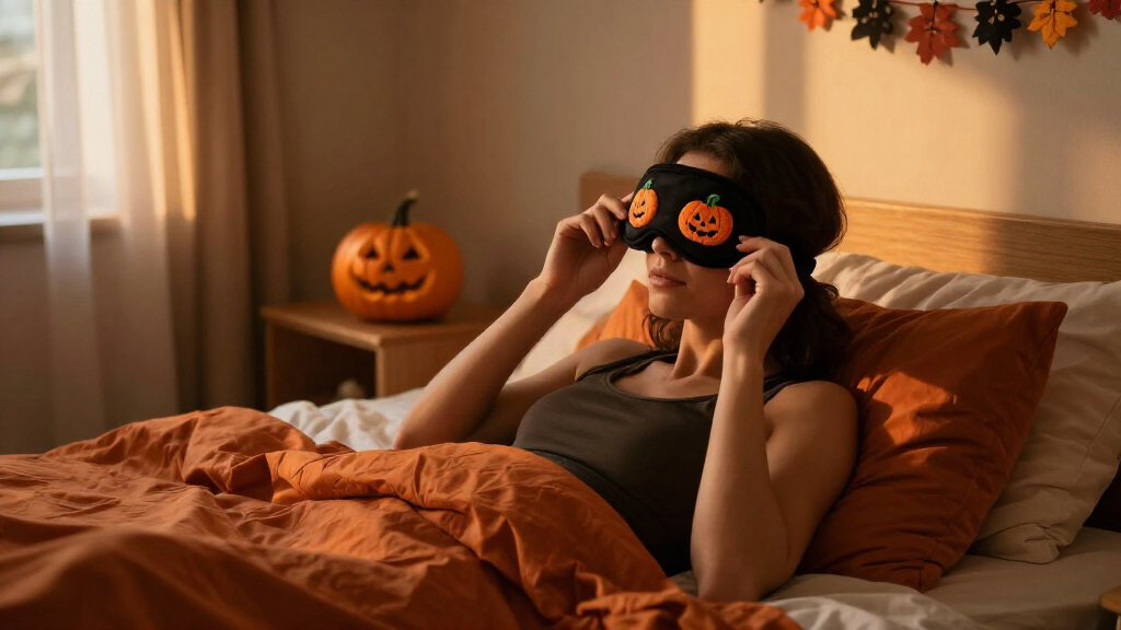 Halloween sleep masks