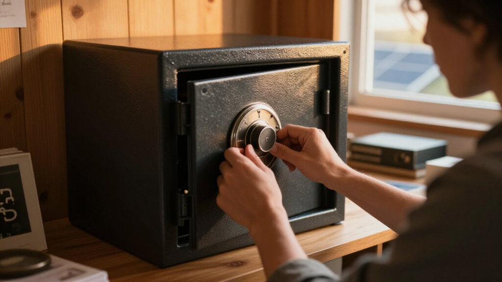 large fireproof safe for home
