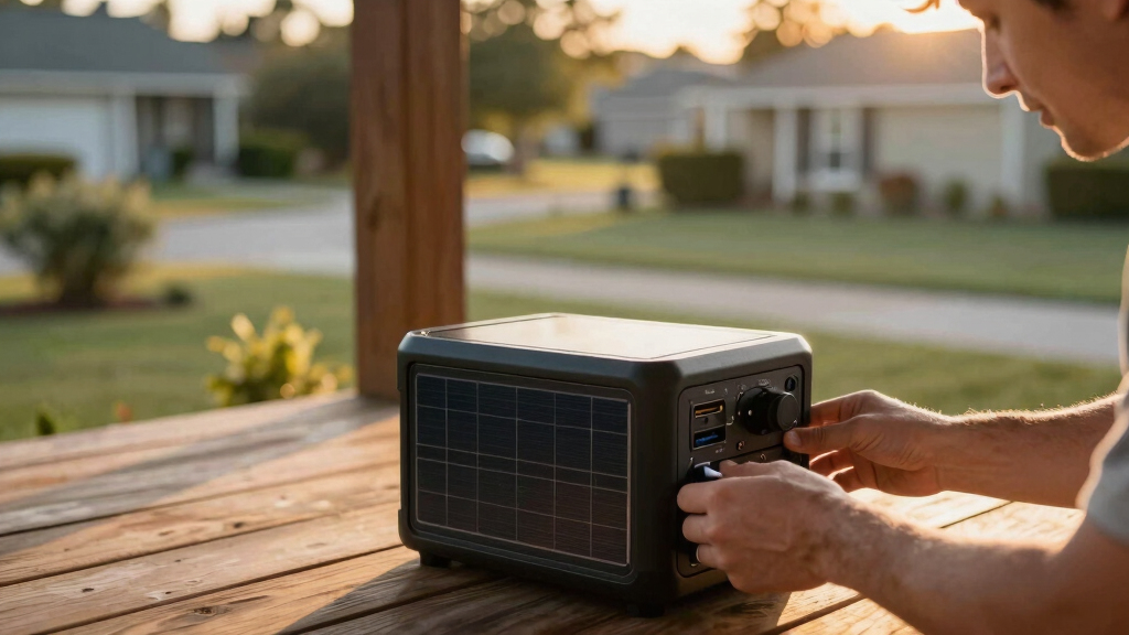 solar backup power stations