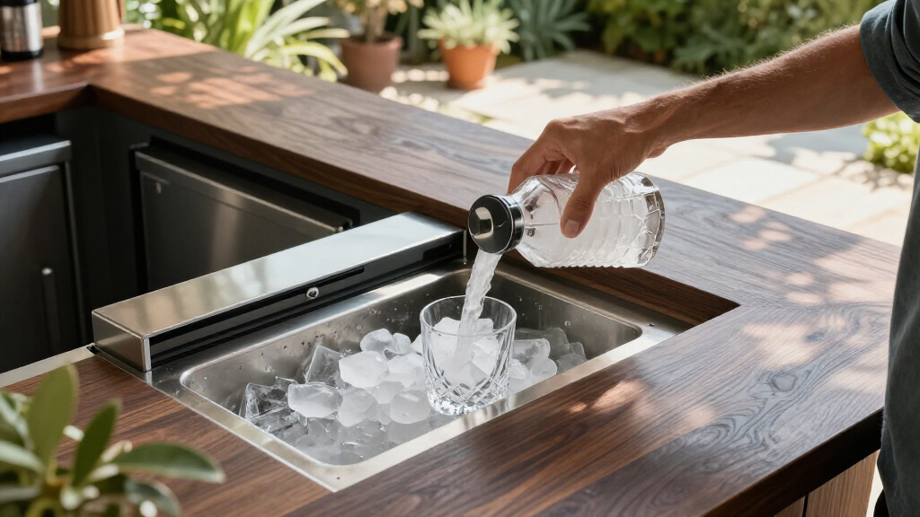 builtin ice makers for home bars