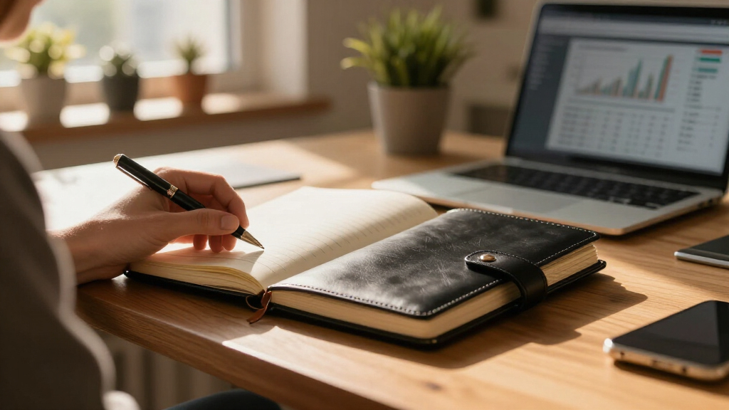 financial planning notebooks