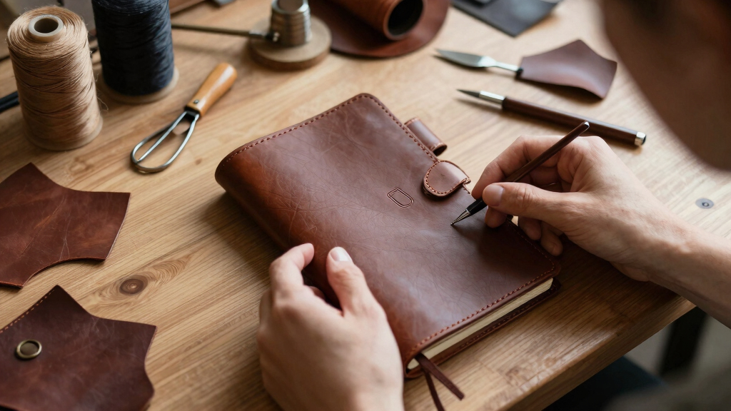 personalized leather journals