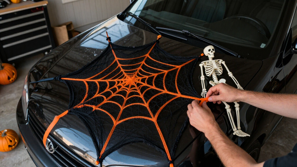 Halloween car decorations