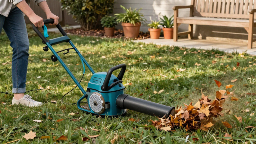 corded electric leaf blowers