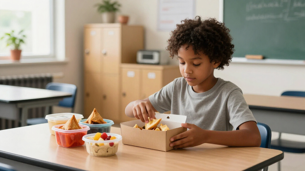 halal snack boxes for school
