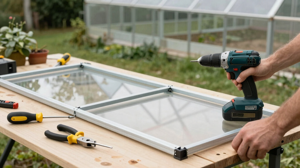 hand tools for greenhouse construction