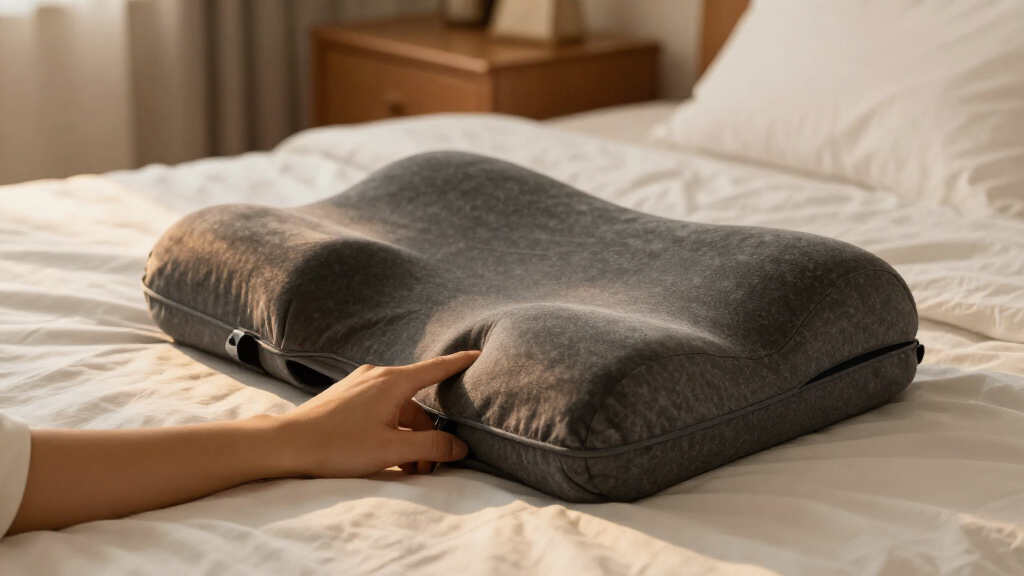 adjustable cervical neck pillows