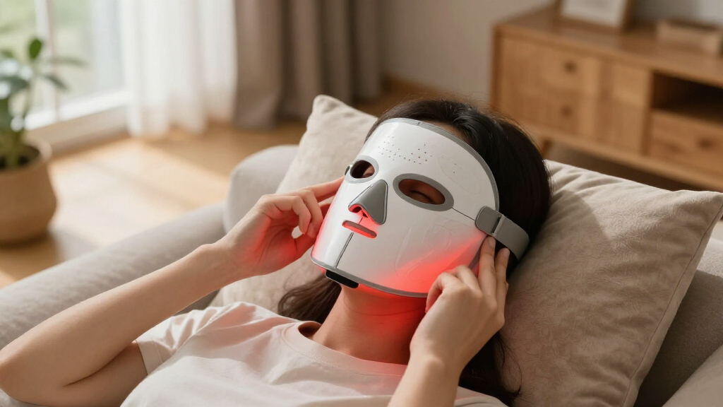 red light therapy mask
