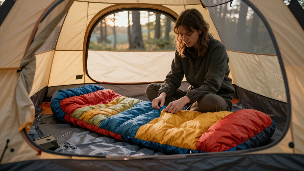 sleeping bags