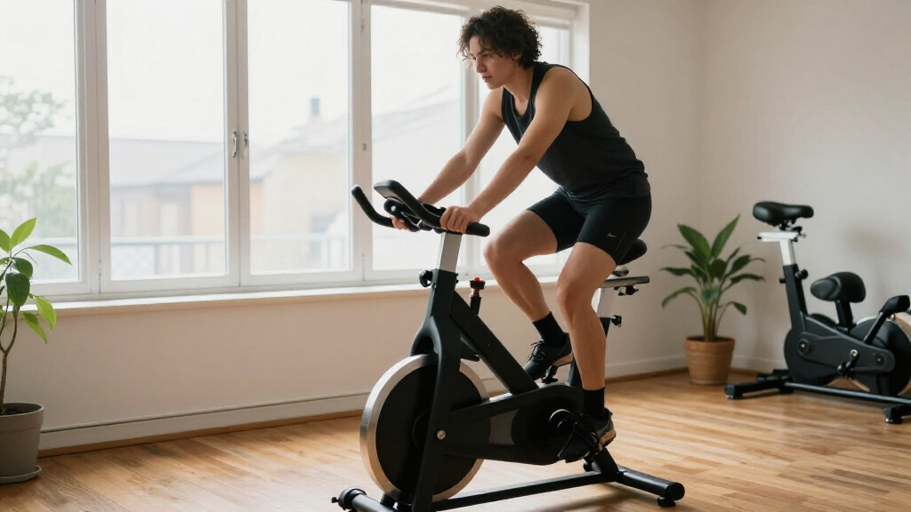 spin bike for home training