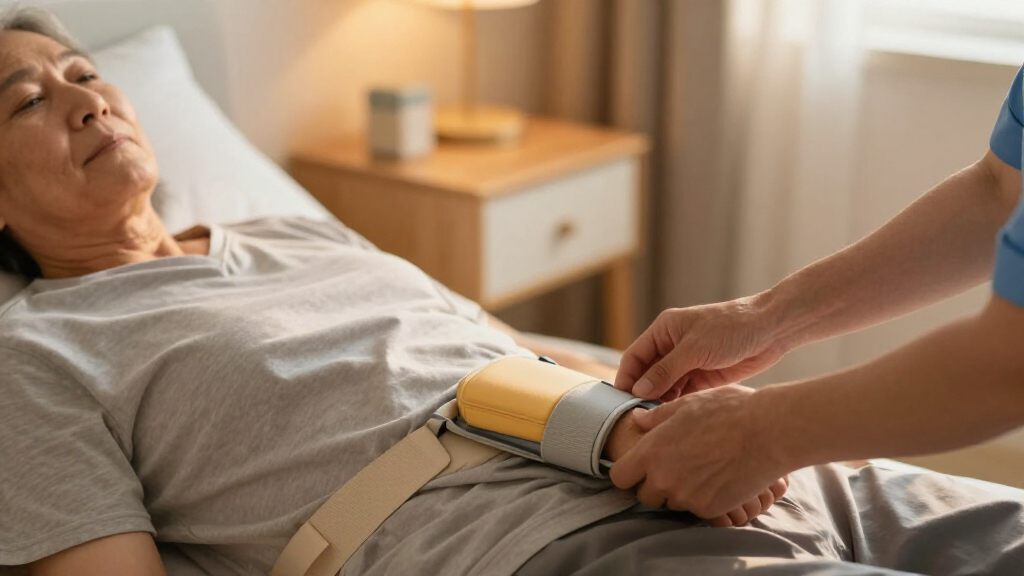 medical bed restraint strap