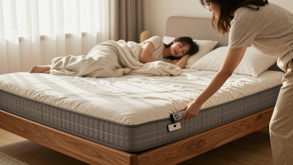 split king adjustable bed frame for restless sleepers