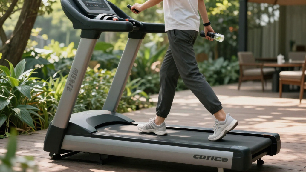 walking pad treadmill with incline and remote