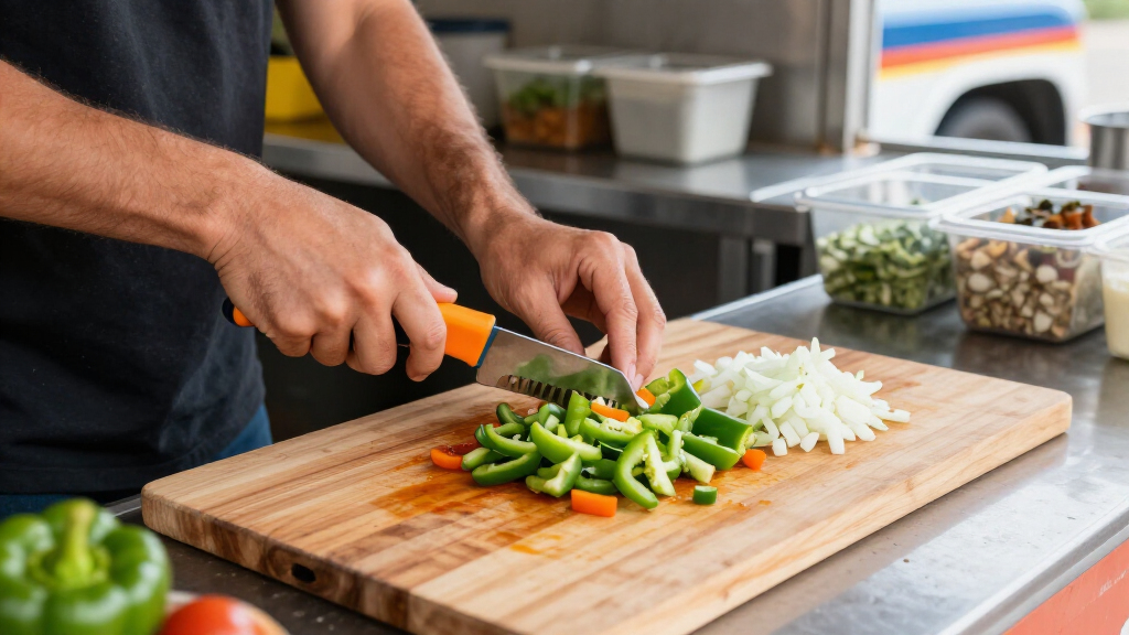 best vegetable cutter for taco truck prep