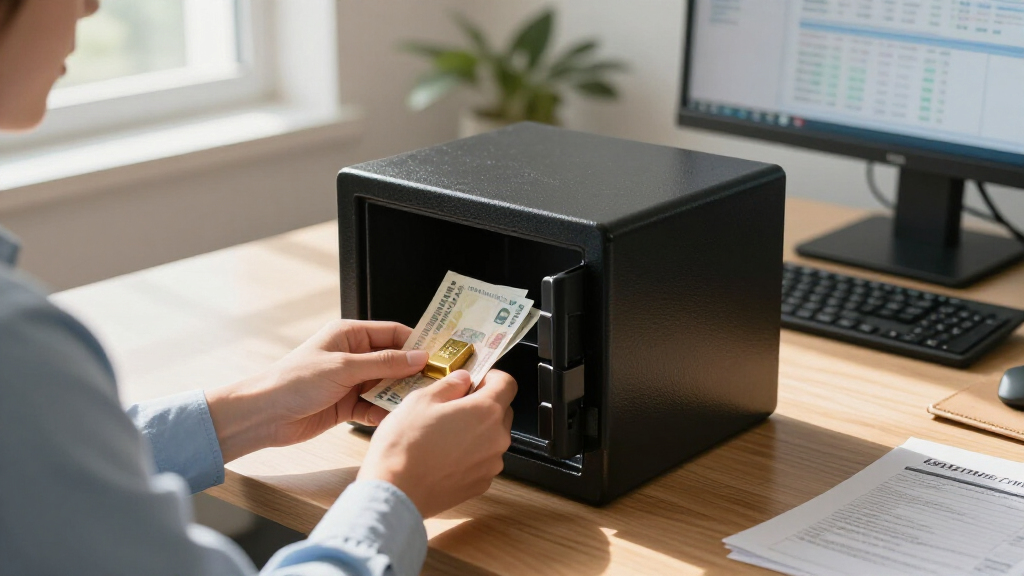 high capacity deposit safe for small business