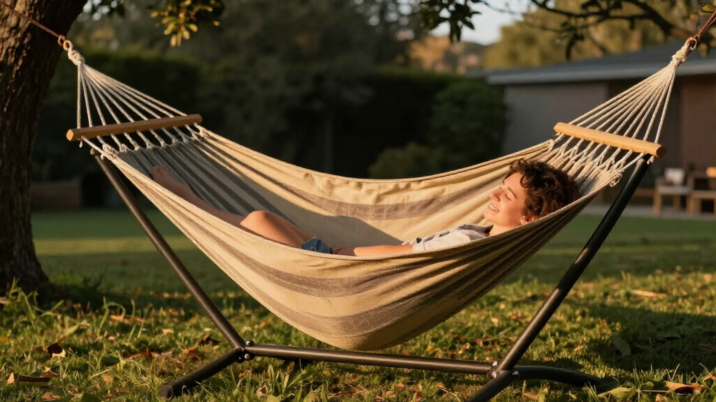 outdoor hammocks with stand