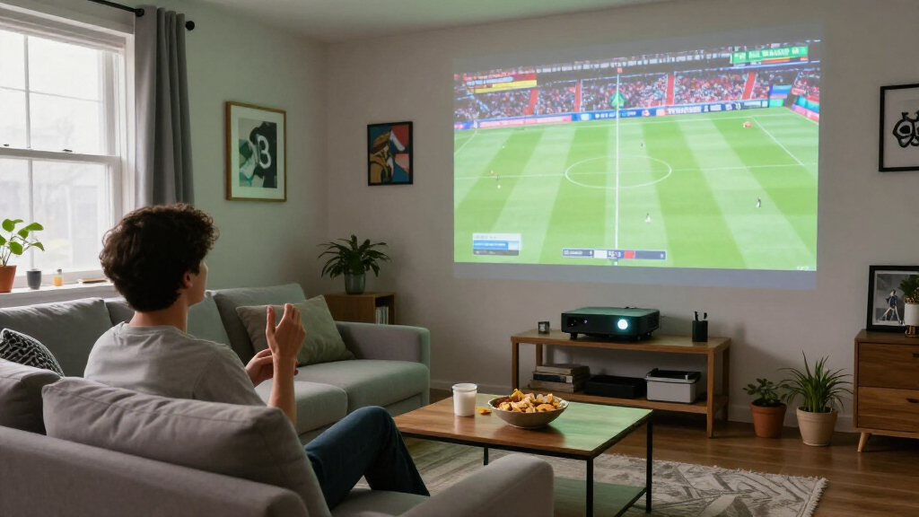 projectors for sports viewing parties