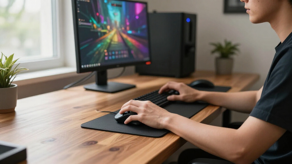 vertical gaming mice