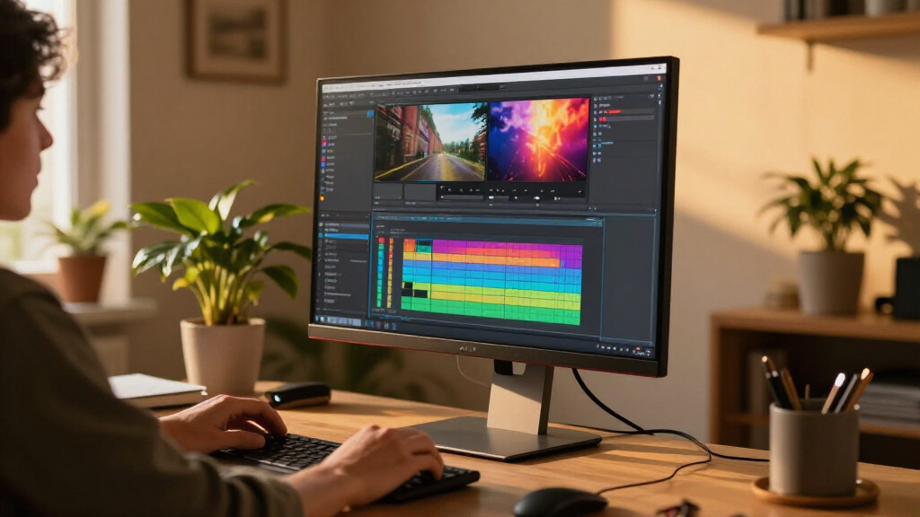 editing monitors for video marketing