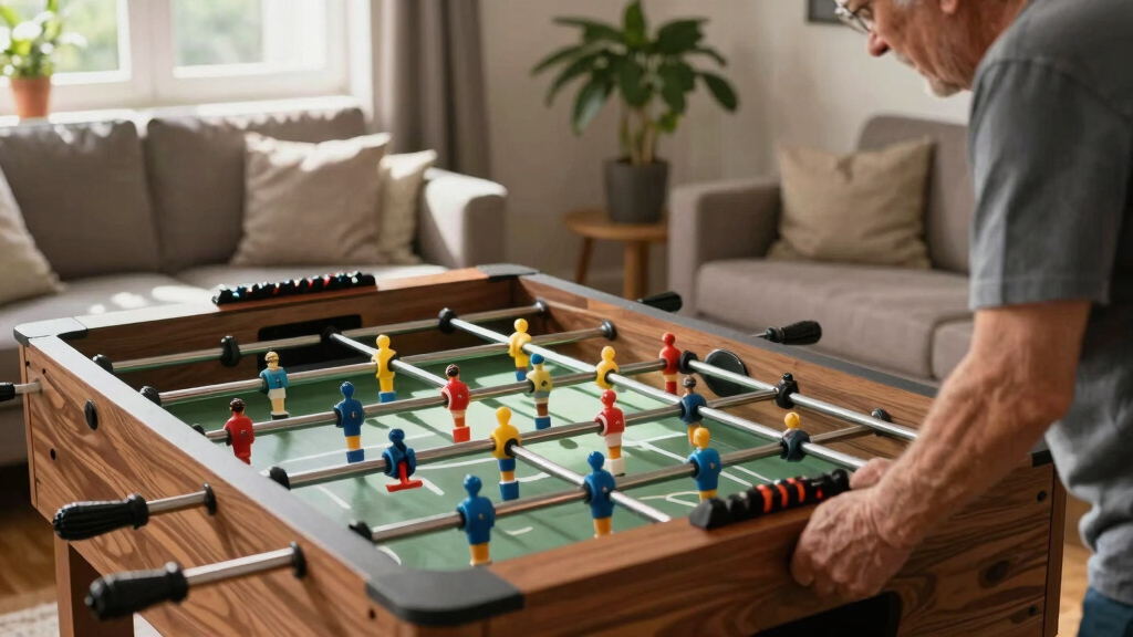 foosball table for game room