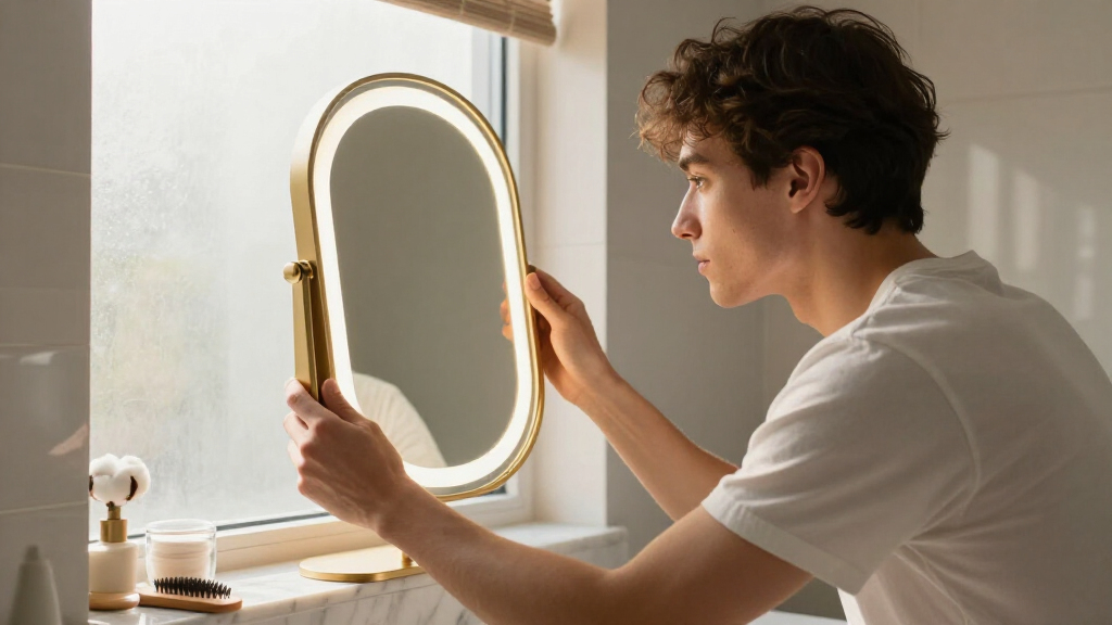 best premium grooming mirror with lights