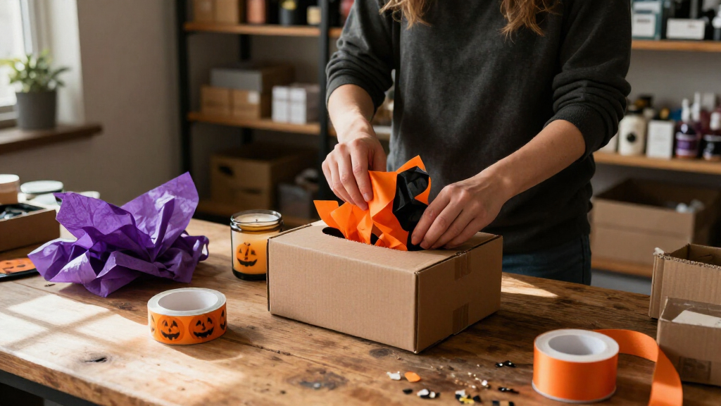 Halloween retail packaging supplies
