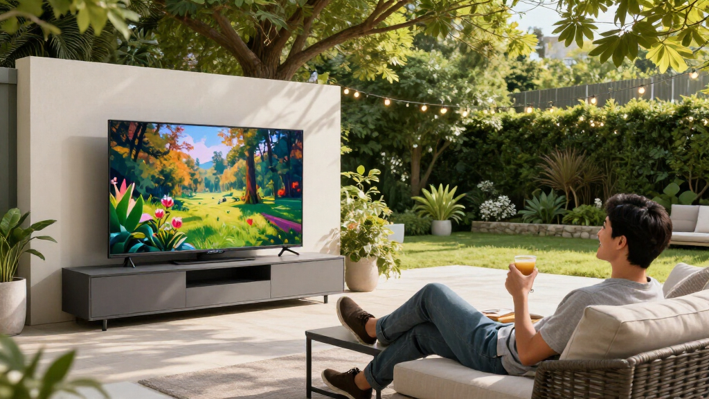 smart outdoor TVs